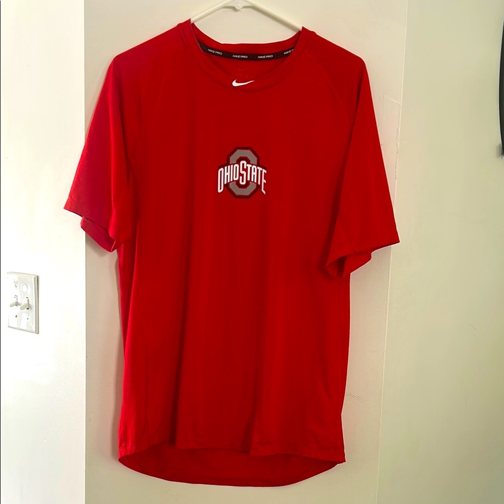 Nike Men’s Dri-Fit Ohio State Team Issued Shirt- Size L